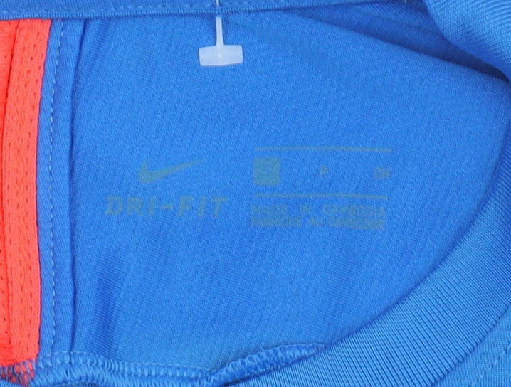 Nike Men's Blue Athletic T-Shirt Size S