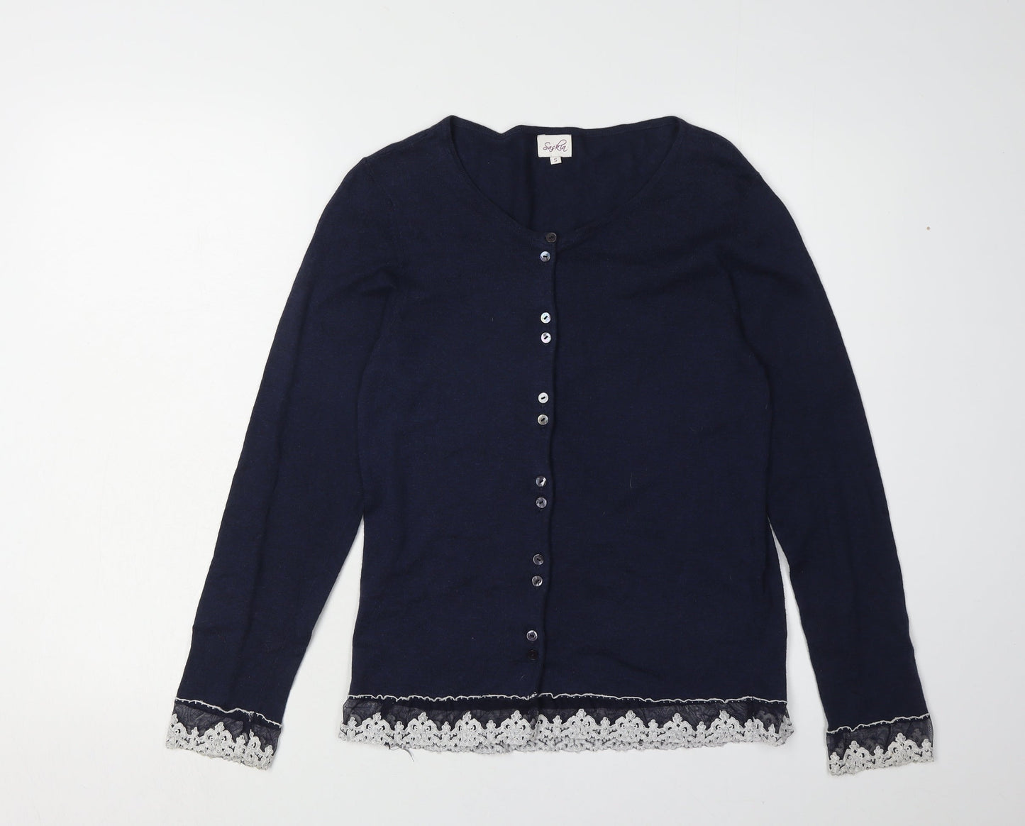 Saskia Women's Blue Cardigan, Size S