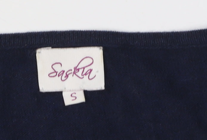 Saskia Women's Blue Cardigan, Size S