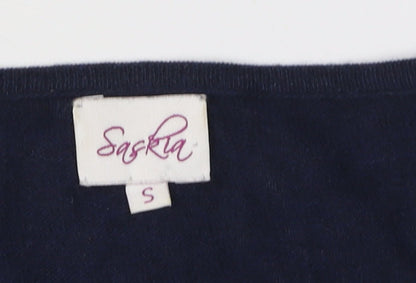 Saskia Women's Blue Cardigan, Size S