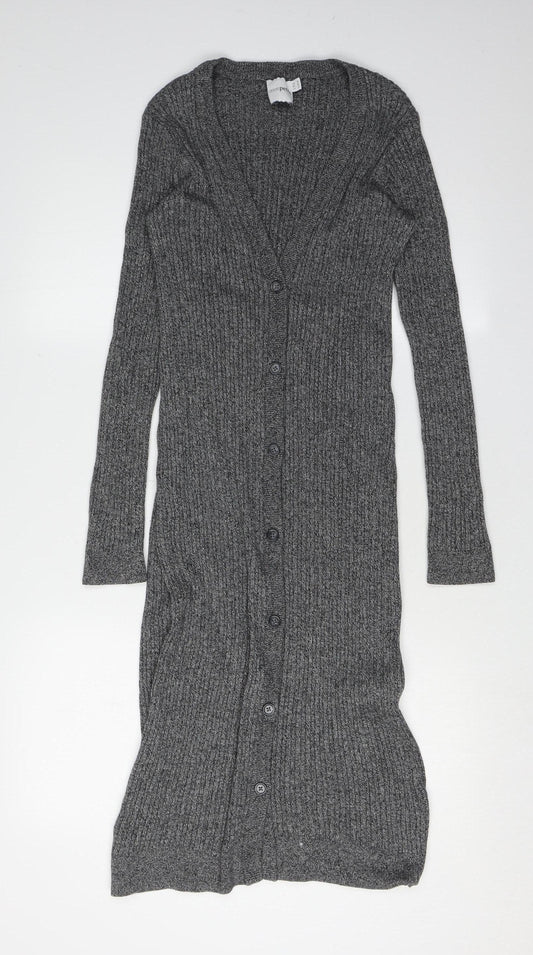 Petites UK Size 10 ASOS Grey Cardigan Jumper
