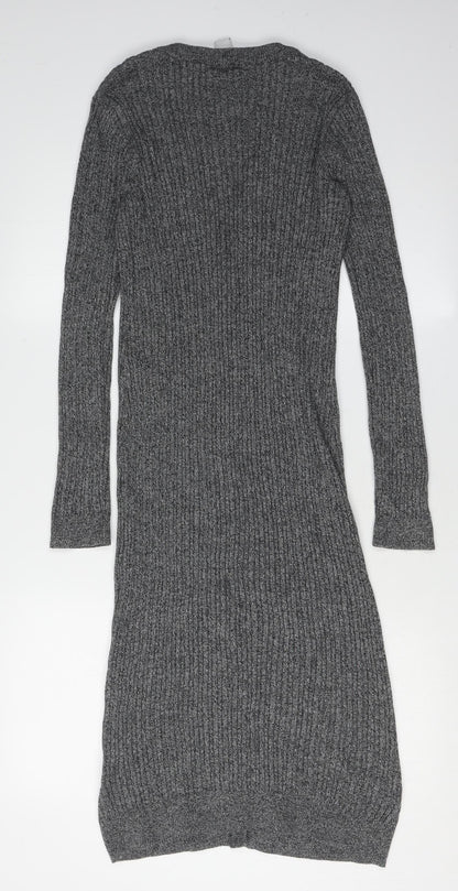 Petites UK Size 10 ASOS Grey Cardigan Jumper