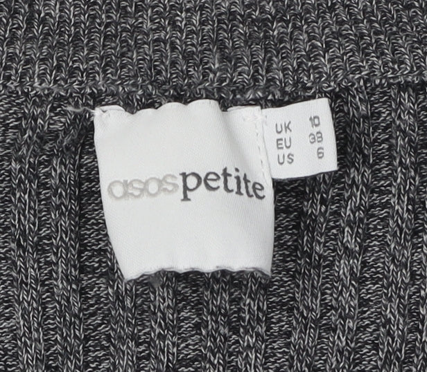 Petites UK Size 10 ASOS Grey Cardigan Jumper