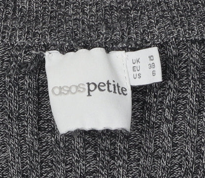 Petites UK Size 10 ASOS Grey Cardigan Jumper