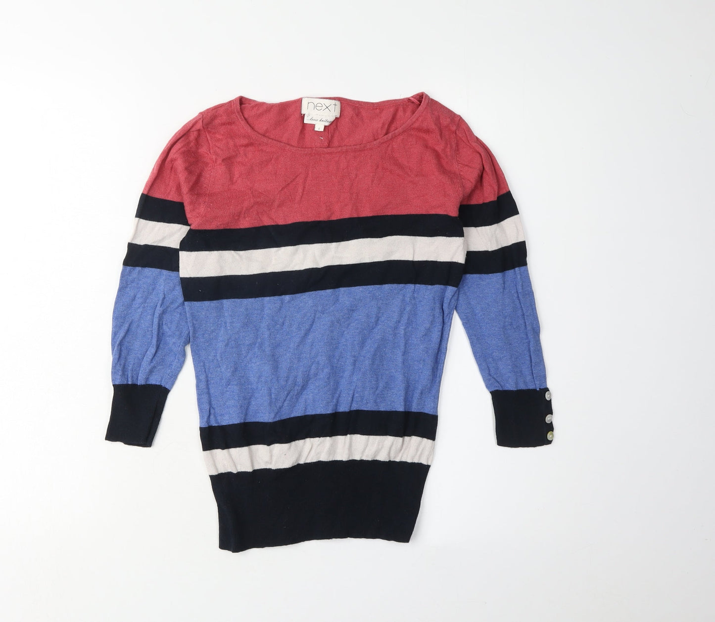 Womens UK Size 6 NEXT Multicoloured Pullover Jumper