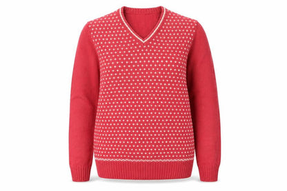Womens UK Size L Topshop Red Pullover Jumper