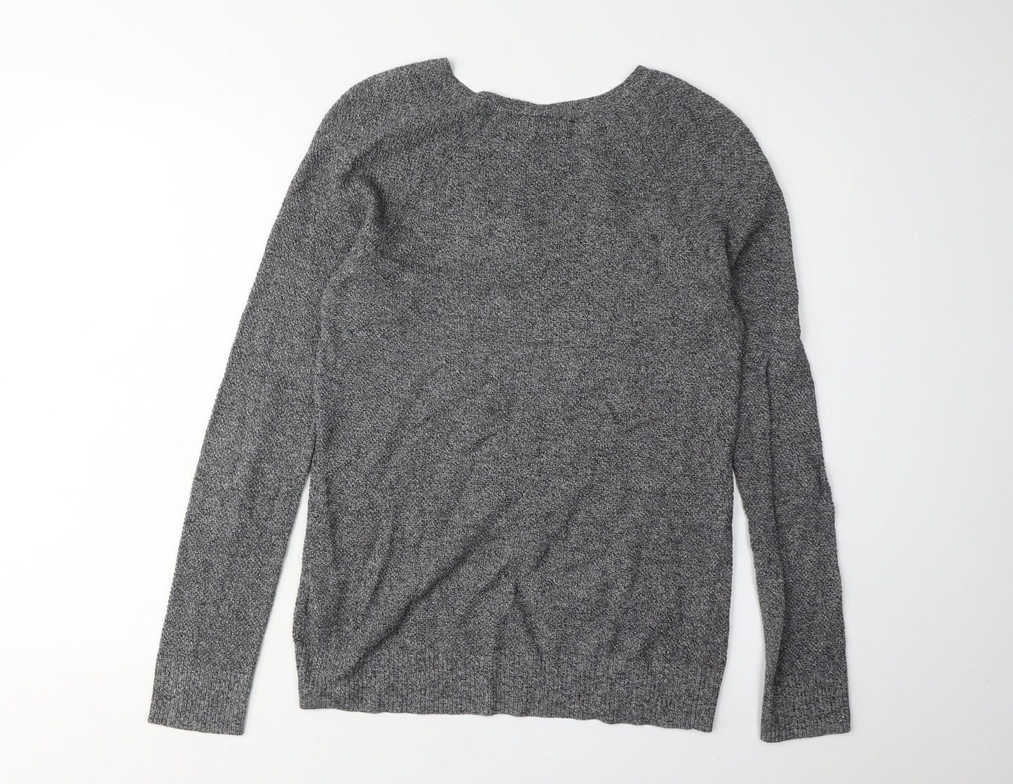 GAP Women's Grey V-Neck Pullover Jumper - Size S