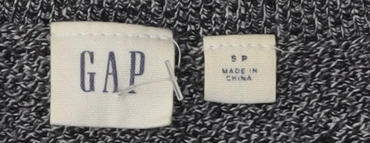 GAP Women's Grey V-Neck Pullover Jumper - Size S