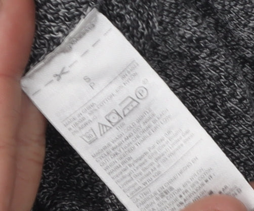 GAP Women's Grey V-Neck Pullover Jumper - Size S