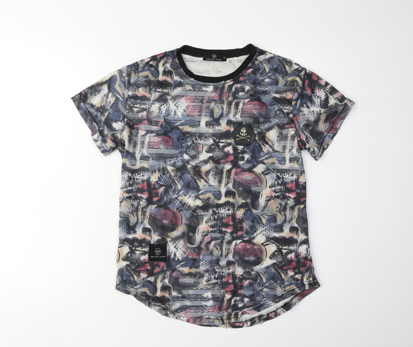 Philipp Plein Multicoloured Unisex T-Shirt, Size M