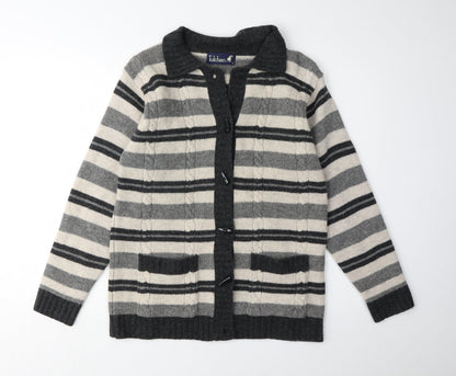 Womens UK Size S Tulchan Grey Cardigan Jumper