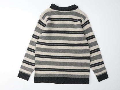 Womens UK Size S Tulchan Grey Cardigan Jumper