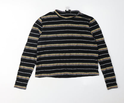 Womens UK Size 12 Topshop Black Pullover Jumper