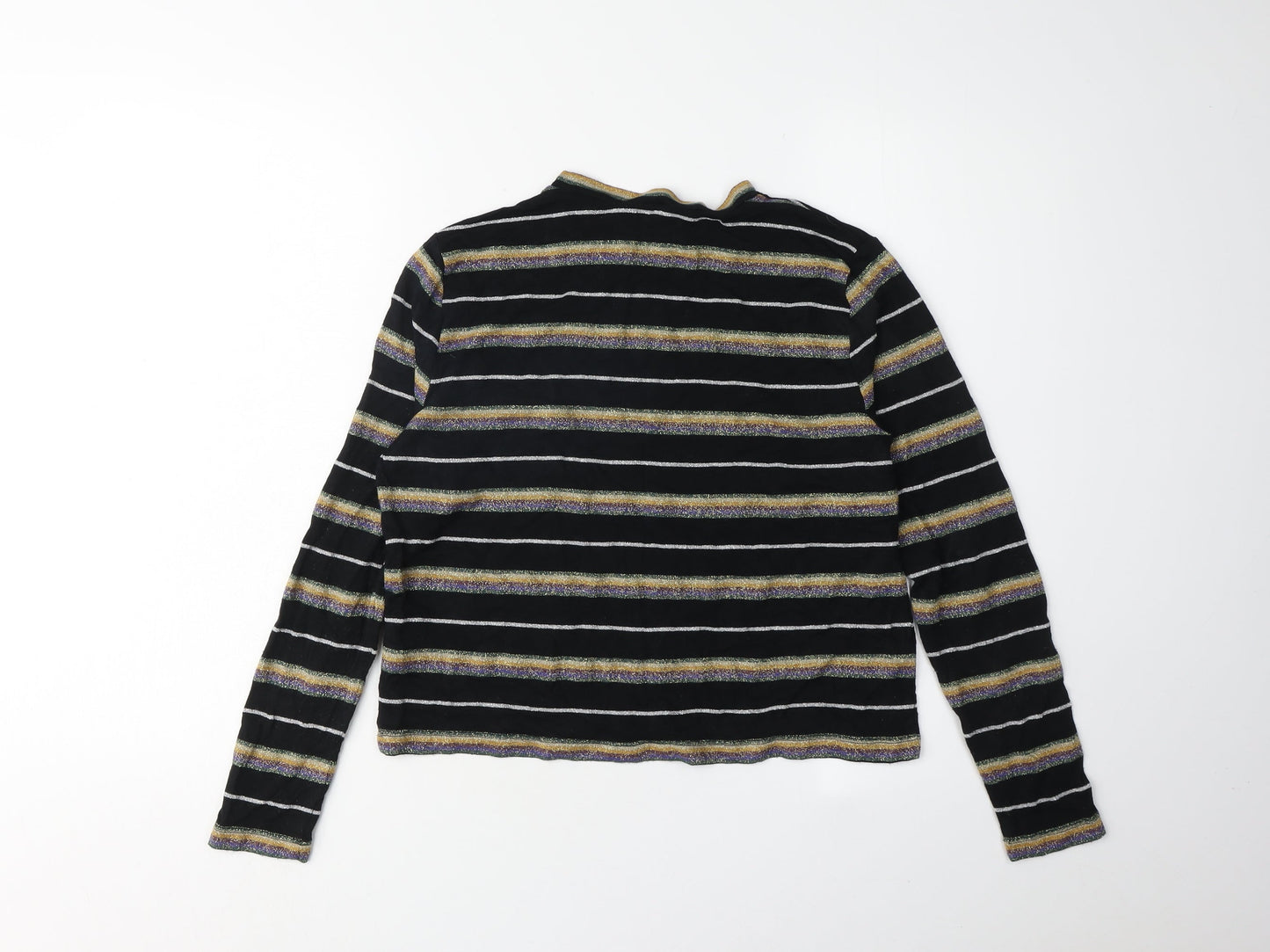 Womens UK Size 12 Topshop Black Pullover Jumper