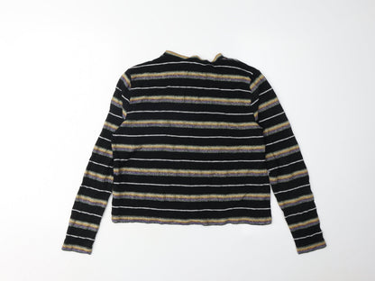 Womens UK Size 12 Topshop Black Pullover Jumper