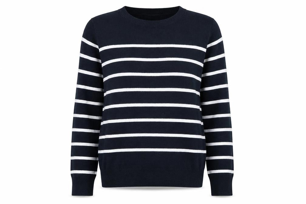 Womens UK Size 8 Marks and Spencer Blue Pullover Jumper