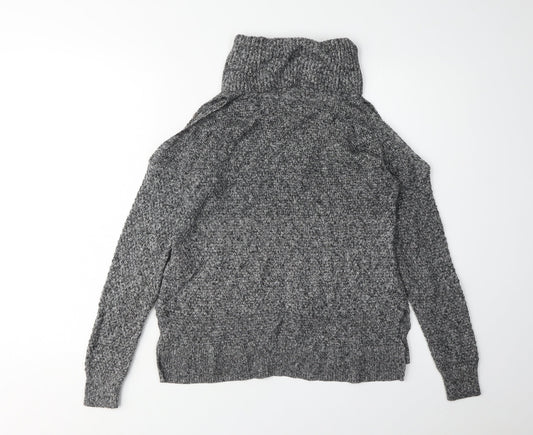 Womens UK Size XS Hollister Grey Pullover Jumper