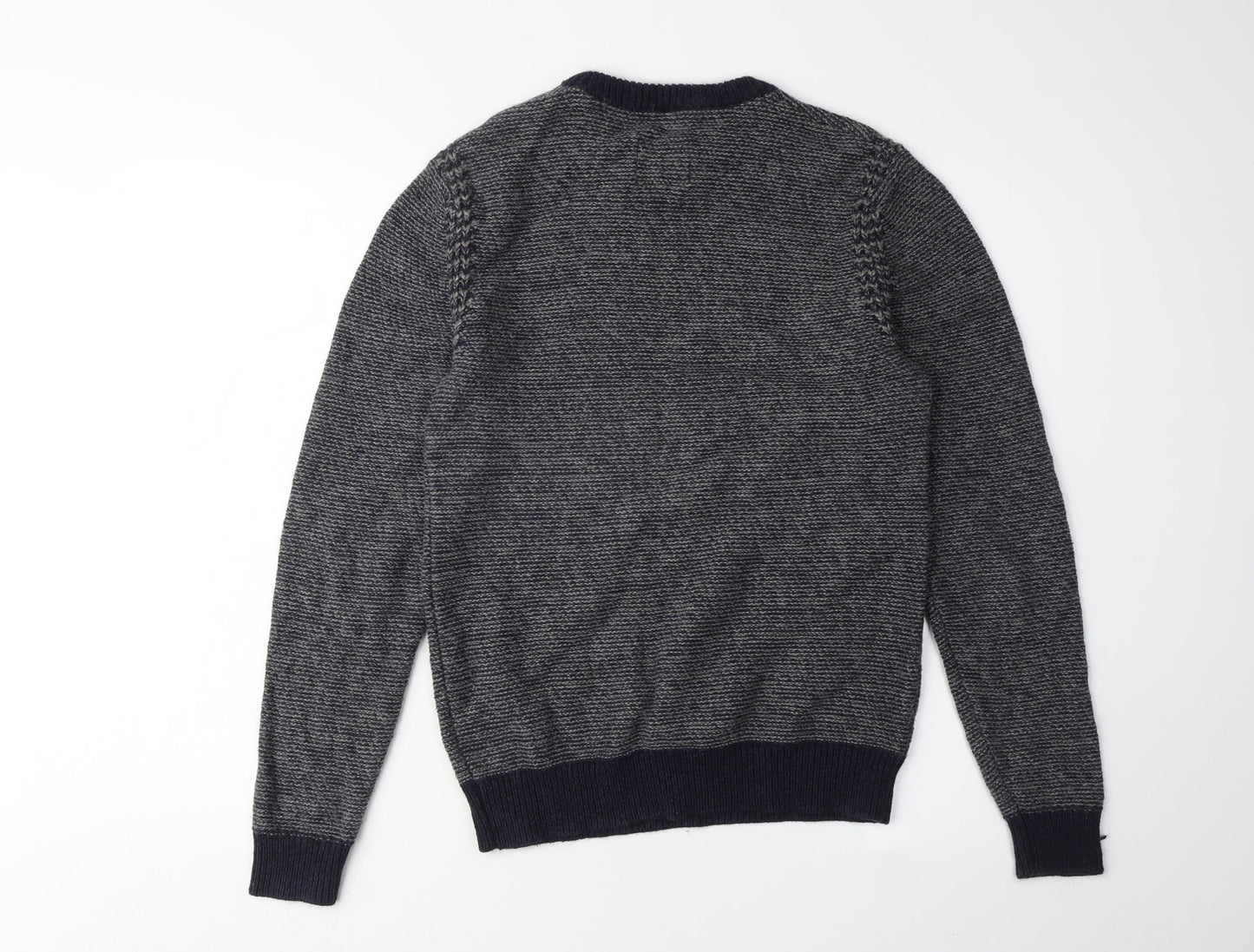 FatFace Men's XS Blue Pullover Jumper, Cotton Blend