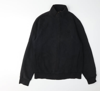 Noi Polloi Men's Black Full Zip Sweatshirt M