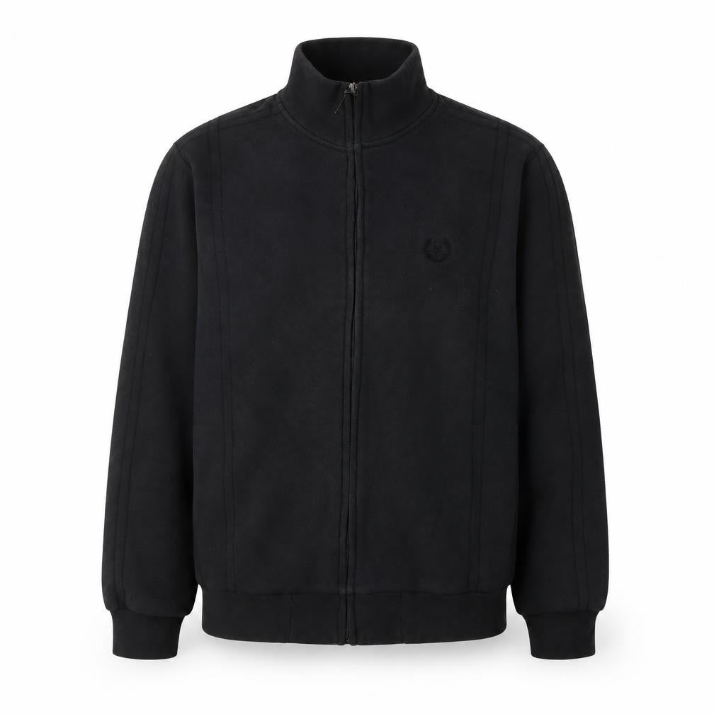 Noi Polloi Men's Black Full Zip Sweatshirt M