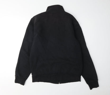 Noi Polloi Men's Black Full Zip Sweatshirt M
