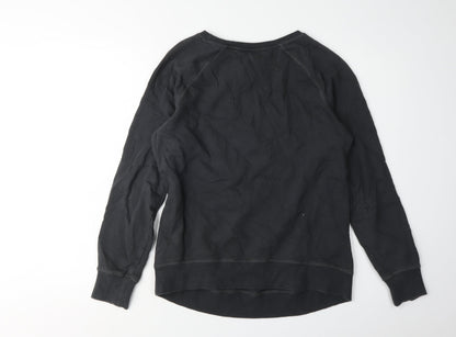 H&M Women's Black Mickey Mouse Pullover Sweatshirt M