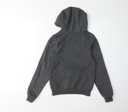 Slazenger Boys Grey Hoodie 7-8 Years Pullover with Pockets