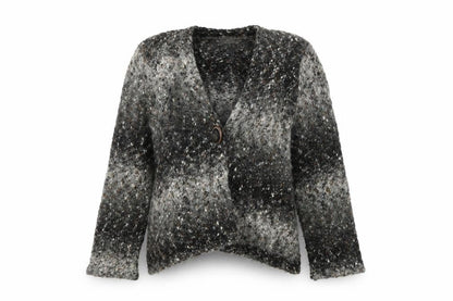 Womens UK Size M Marks and Spencer Multicoloured Cardigan Jumper