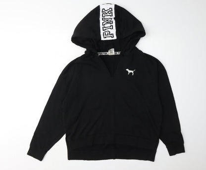 Victoria's Secret Black Pullover Hoodie, Women S