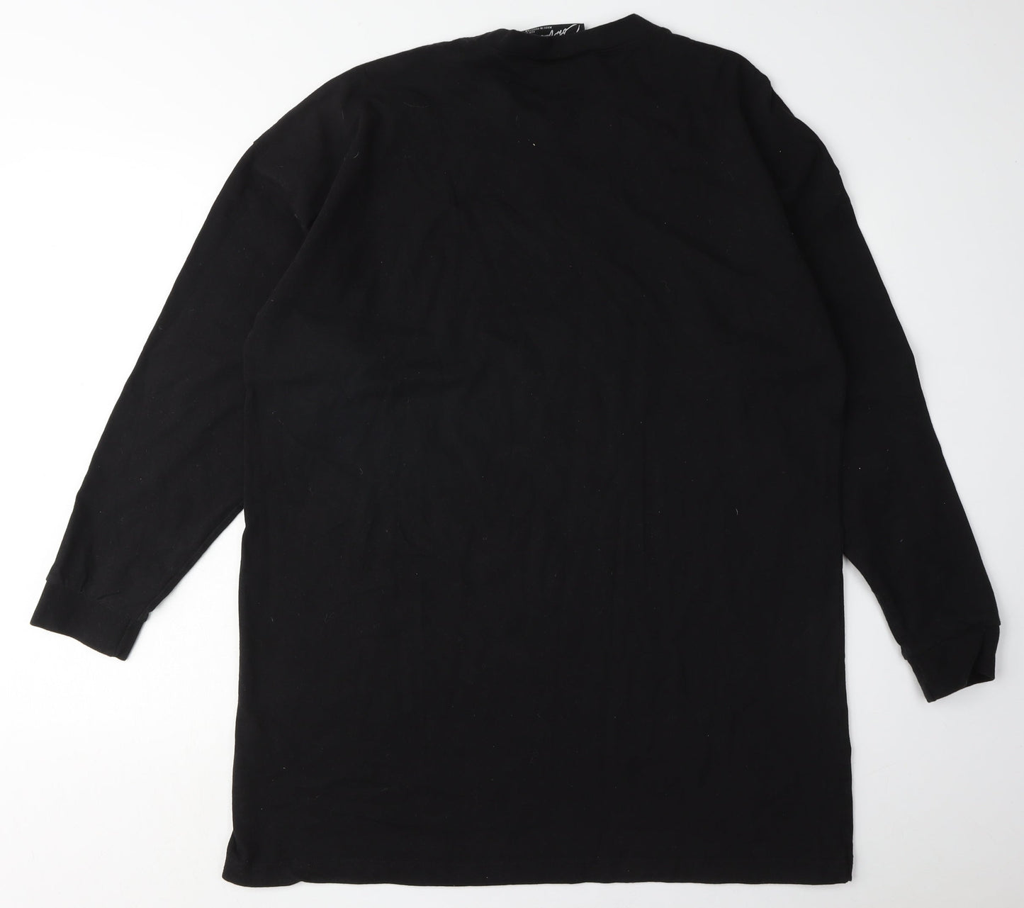 The Couture Club Men's Black Long Sleeve T-Shirt M