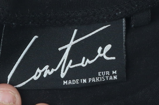 The Couture Club Men's Black Long Sleeve T-Shirt M