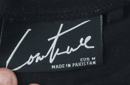 The Couture Club Men's Black Long Sleeve T-Shirt M