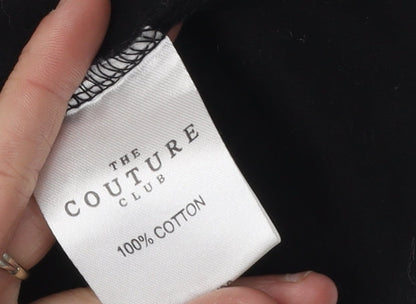 The Couture Club Men's Black Long Sleeve T-Shirt M