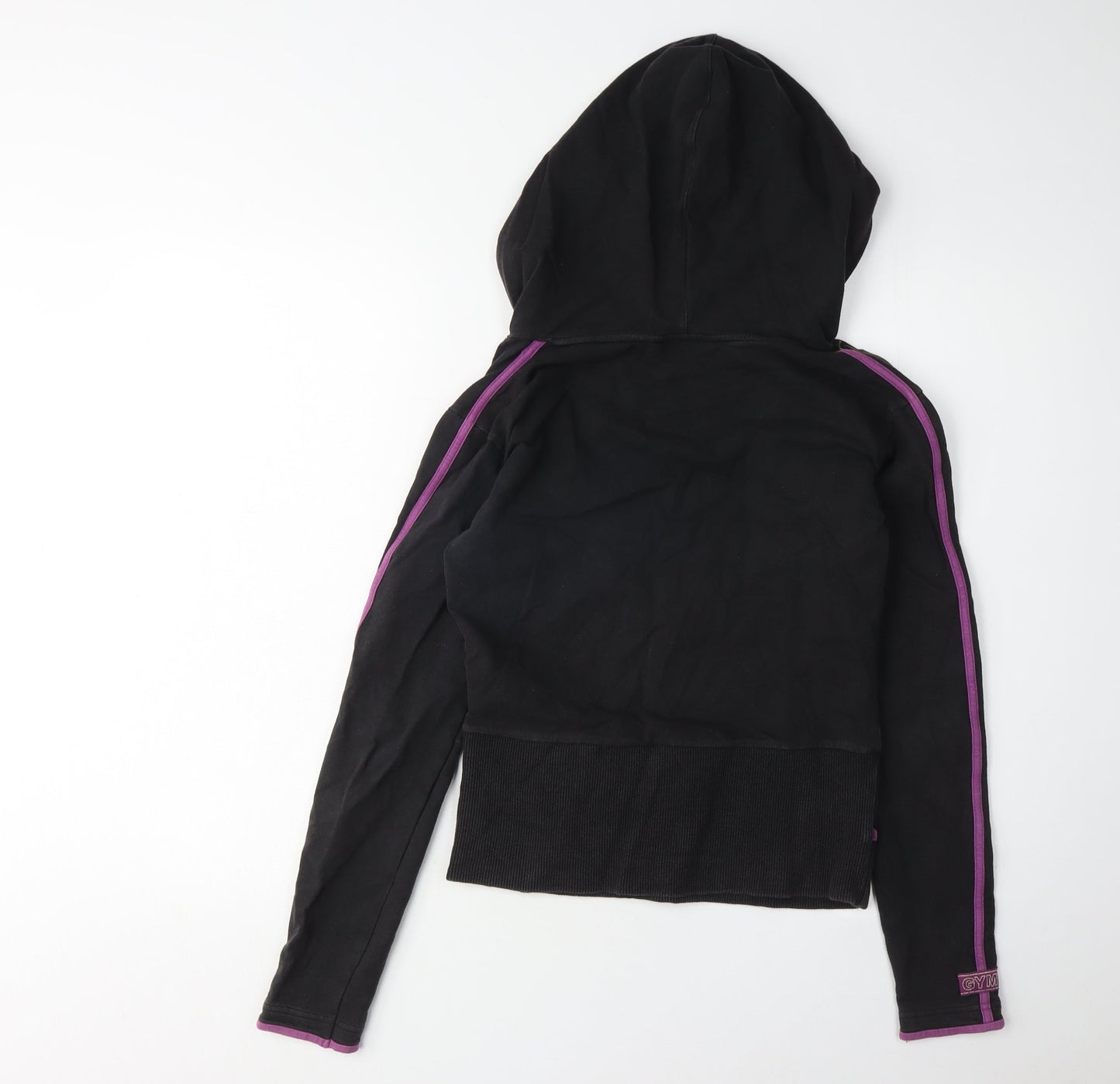 Reebok Women's Black Hoodie Size S, Slim Fit, Activewear