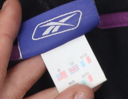 Reebok Women's Black Hoodie Size S, Slim Fit, Activewear