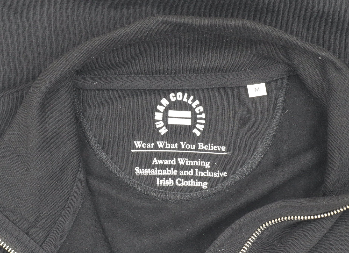 Human Collective Men's Black M Pullover Sweatshirt