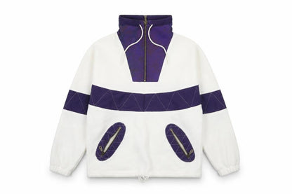 Rodeo Women's White 1/4 Zip Pullover Sweatshirt