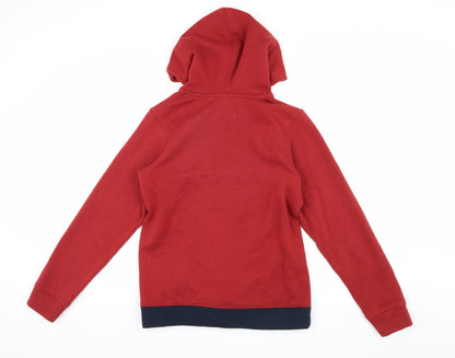Jack & Jones Boys Red Blue Pullover Hoodie Size 164