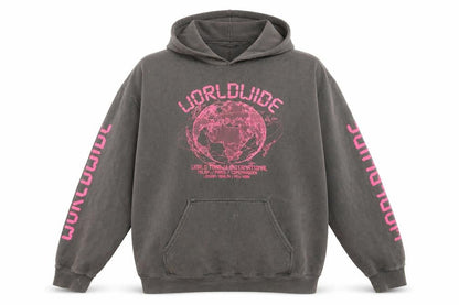 PrettyLittleThing Women’s Grey Pullover Hoodie M