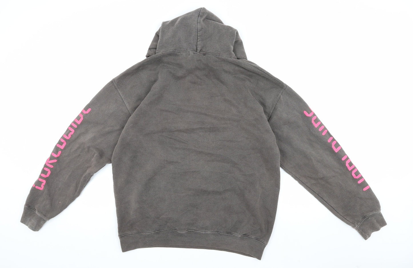 PrettyLittleThing Women’s Grey Pullover Hoodie M