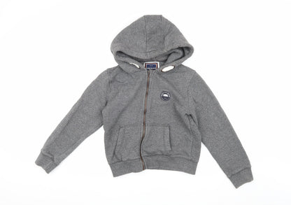 SoulCal & Co Boys Grey Hoodie Jacket 13 Years