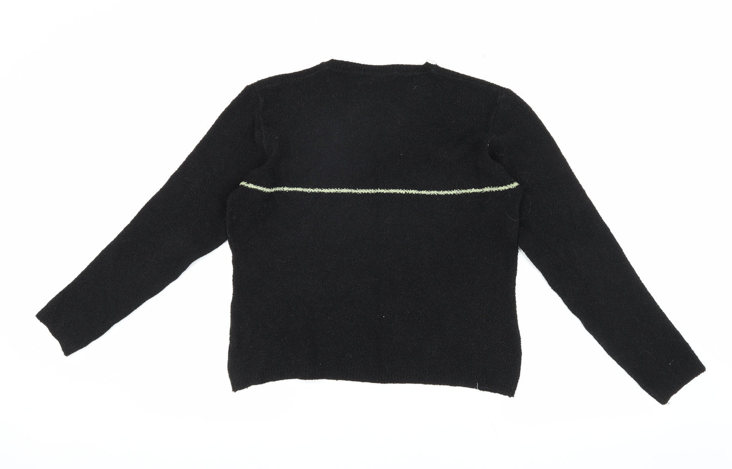 BHS Women's Black Pullover Jumper Size 14