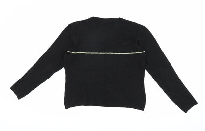 BHS Women's Black Pullover Jumper Size 14