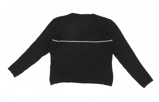 BHS Women's Black Pullover Jumper Size 14