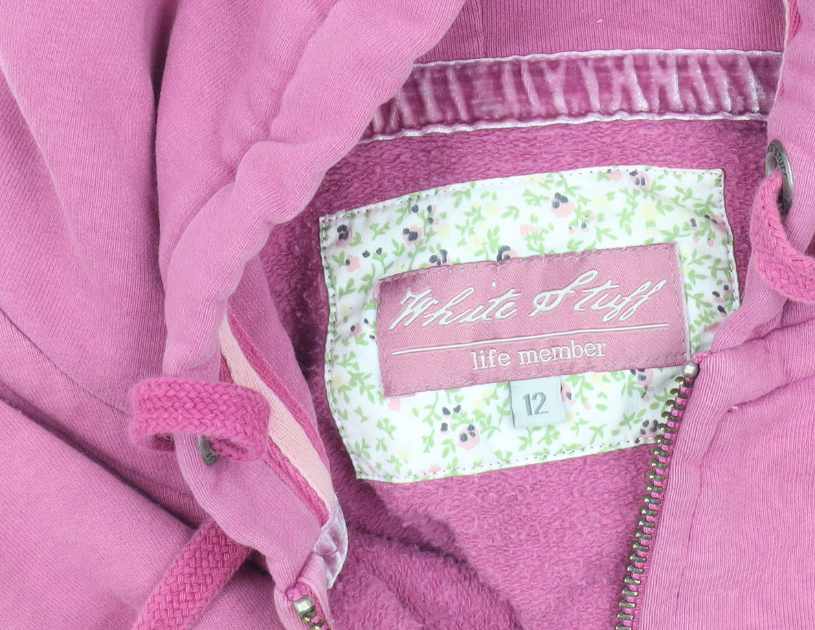 Womens UK Size 12 White Stuff Pink Basic Jacket