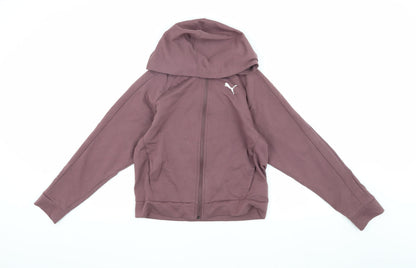 Puma Girls Brown Basic Jacket 13-14 Years