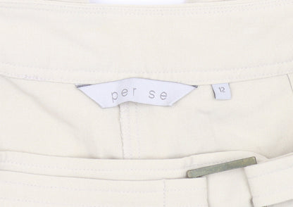 per se Women's Beige Trousers Size 12