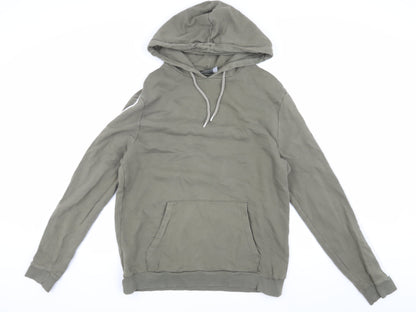 Mens UK Size L ASOS Green Pullover Hoodie