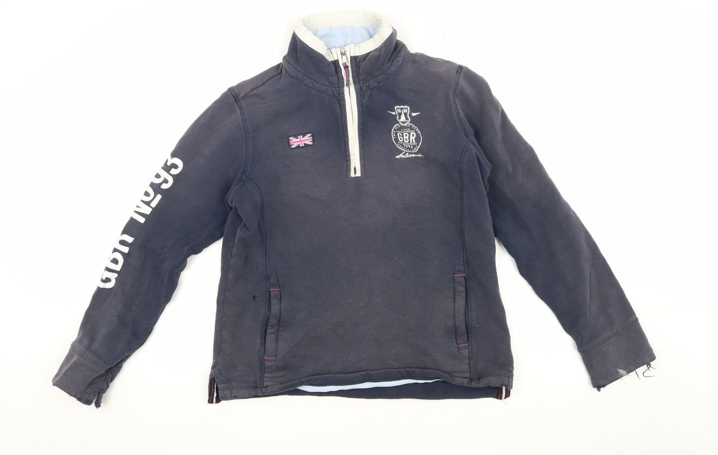 GBR Crew Women's Blue Sweatshirt Size 12