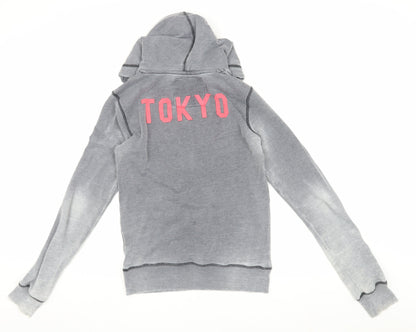 Superdry Women’s Grey Hoodie M - Casual & Stylish